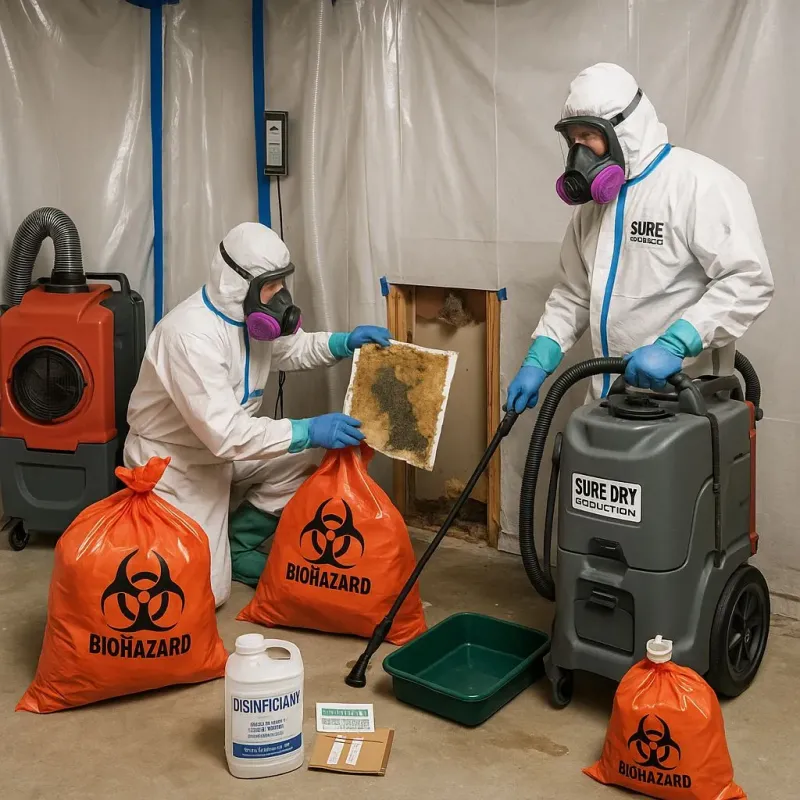 Contaminated Water Handling Protocols process in Jefferson Davis County, MS